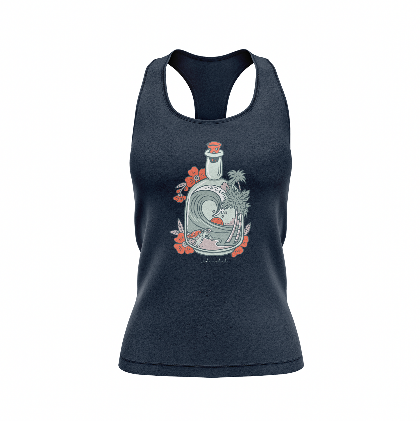 Turtle Oasis Racerback Tank