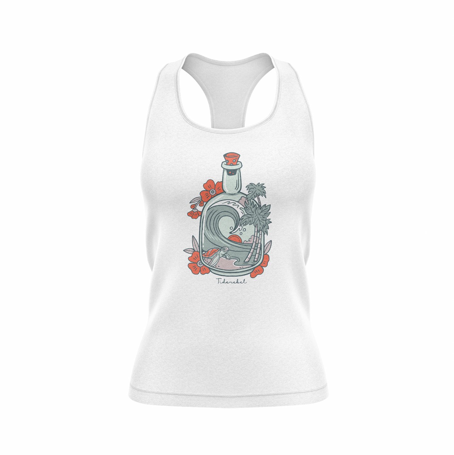 Turtle Oasis Racerback Tank